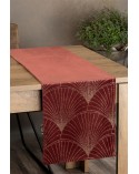 Bieżnik velvet 35x180 Blink 14 ceglasty Eurofirany