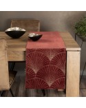 Bieżnik velvet 35x220 Blink 14 ceglasty Eurofirany