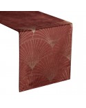 Bieżnik velvet 35x220 Blink 14 ceglasty Eurofirany