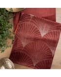 Bieżnik velvet 35x220 Blink 14 ceglasty Eurofirany