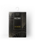 Bieżnik velvet 35x220 Blink 14 czarny Eurofirany