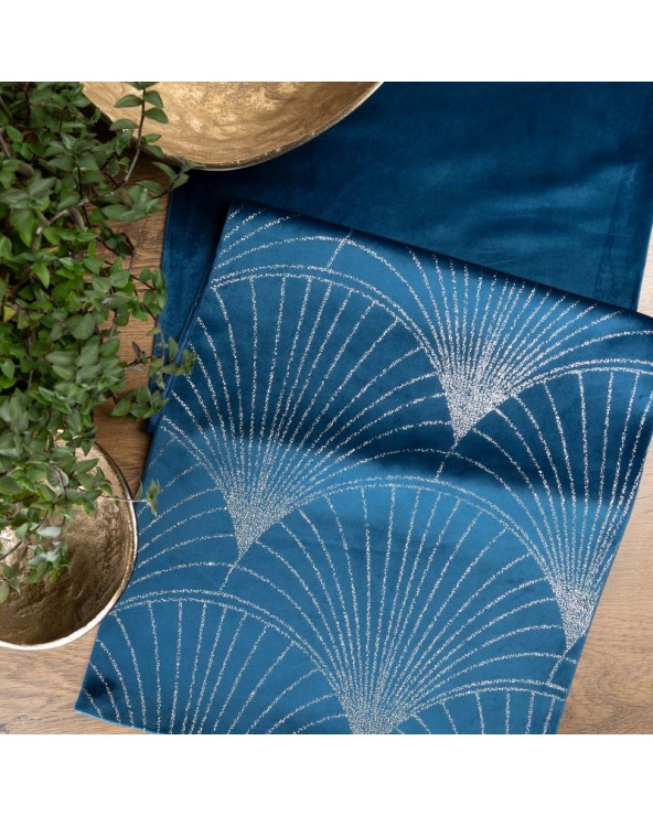 Bieżnik velvet 35x180 Blink 14 granatowy Eurofirany Bieżnik velvet 35x180 Blink 14 granatowy Eurofirany