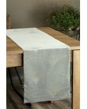 Bieżnik velvet 35x140 Blink 14 srebrny Eurofirany