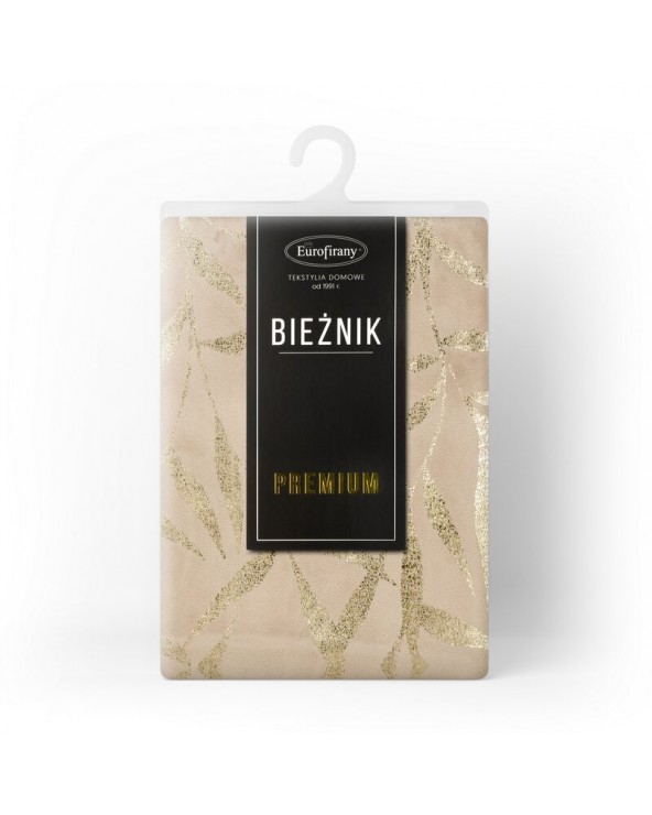 Bieżnik velvet 35x140 Blink 15 beżowy Eurofirany Bieżnik velvet 35x140 Blink 15 beżowy Eurofirany