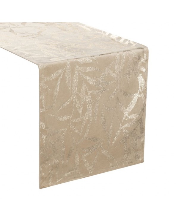 Bieżnik velvet 35x140 Blink 15 beżowy Eurofirany Bieżnik velvet 35x140 Blink 15 beżowy Eurofirany