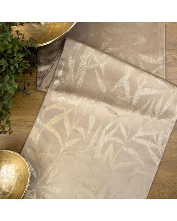 Bieżnik velvet 35x140 Blink 15 beżowy Eurofirany Bieżnik velvet 35x140 Blink 15 beżowy Eurofirany