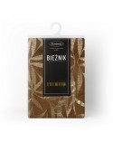 Bieżnik velvet 35x140 Blink 15 brązowy Eurofirany