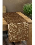 Bieżnik velvet 35x220 Blink 15 brązowy Eurofirany
