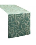 Bieżnik velvet 35x140 Blink 15 ciemnomiętowy Eurofirany