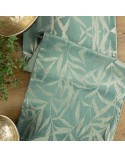 Bieżnik velvet 35x140 Blink 15 ciemnomiętowy Eurofirany