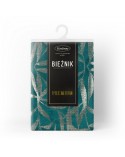 Bieżnik velvet 35x220 Blink 15 ciemnoturkusowy Eurofirany