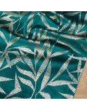 Bieżnik velvet 35x220 Blink 15 ciemnoturkusowy Eurofirany