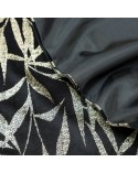 Bieżnik velvet 35x140 Blink 15 czarny Eurofirany