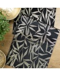 Bieżnik velvet 35x140 Blink 15 czarny Eurofirany
