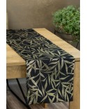 Bieżnik velvet 35x220 Blink 15 czarny Eurofirany