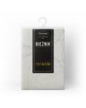 Bieżnik velvet 35x180 Blink 16 biały Eurofirany