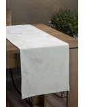 Bieżnik velvet 35x220 Blink 16 biały Eurofirany