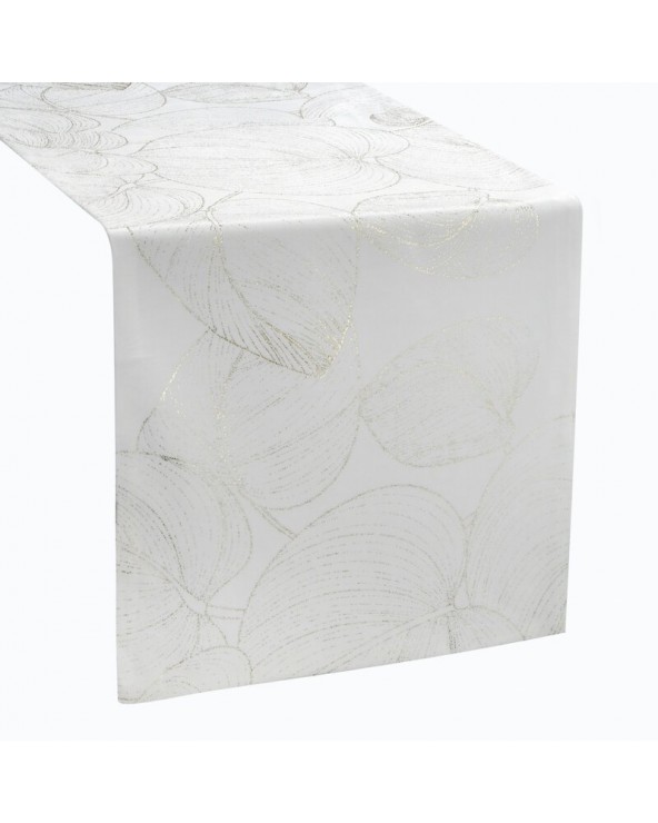 Bieżnik velvet 35x220 Blink 16 biały Eurofirany