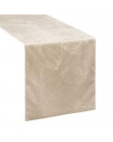 Bieżnik velvet 35x220 Blink 16 beżowy Eurofirany