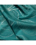 Bieżnik velvet 35x140 Blink 16 ciemnoturkusowy Eurofirany