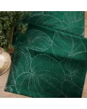 Bieżnik velvet 35x180 Blink 16 ciemnozielony Eurofirany