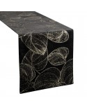 Bieżnik velvet 35x220 Blink 16 czarny Eurofirany