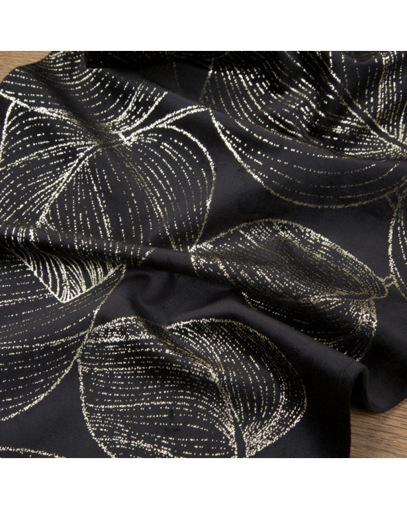 Bieżnik velvet 35x220 Blink 16 czarny Eurofirany Bieżnik velvet 35x220 Blink 16 czarny Eurofirany