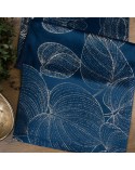 Bieżnik velvet 35x140 Blink 16 granatowy Eurofirany