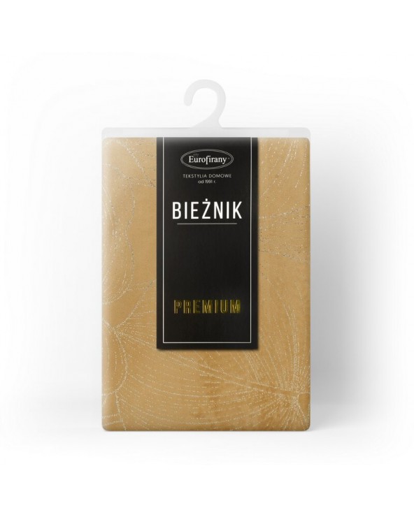 Bieżnik velvet 35x140 Blink 16 miodowy Eurofirany