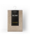 Bieżnik velvet 35x220 Blink 18 beżowy Eurofirany