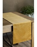 Bieżnik velvet 35x220 Blink 18 miodowy Eurofirany
