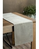 Bieżnik velvet 35x220 Blink 18 srebrny Eurofirany