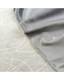 Bieżnik velvet 35x220 Blink 18 srebrny Eurofirany