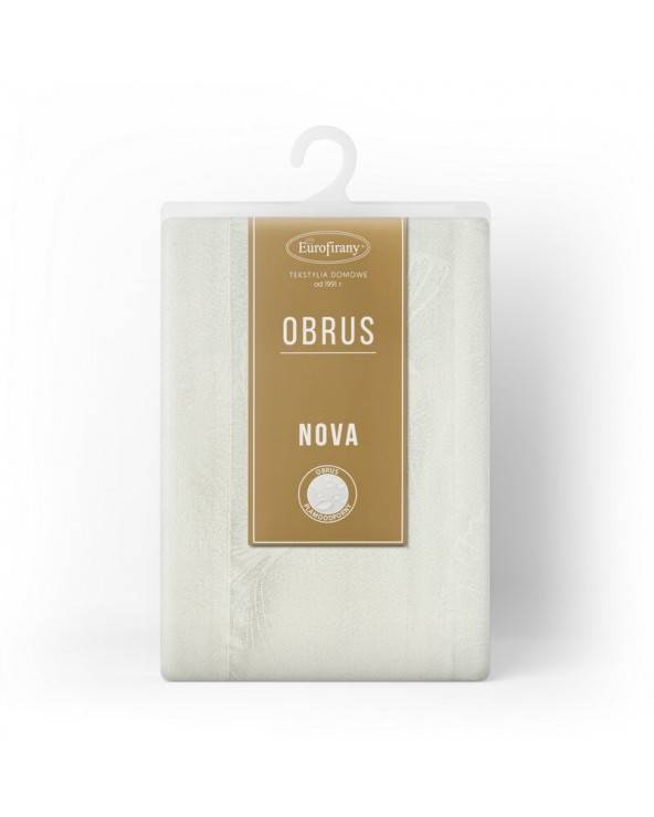 Obrus plamoodporny 145x400 Doris naturalny Eurofirany
