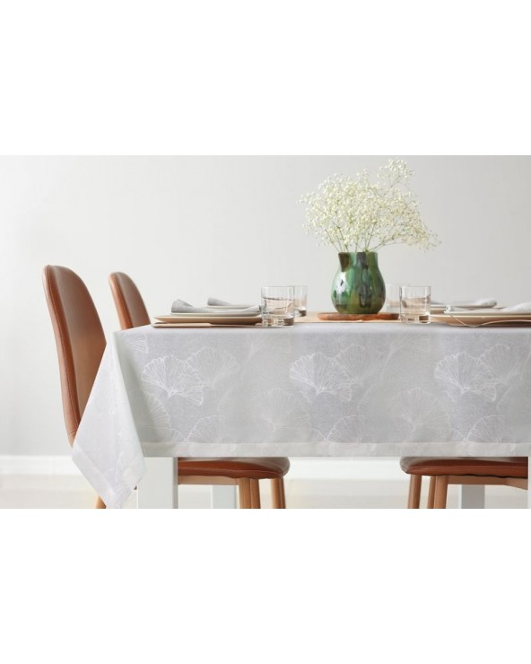 Obrus plamoodporny 145x400 Doris naturalny Eurofirany