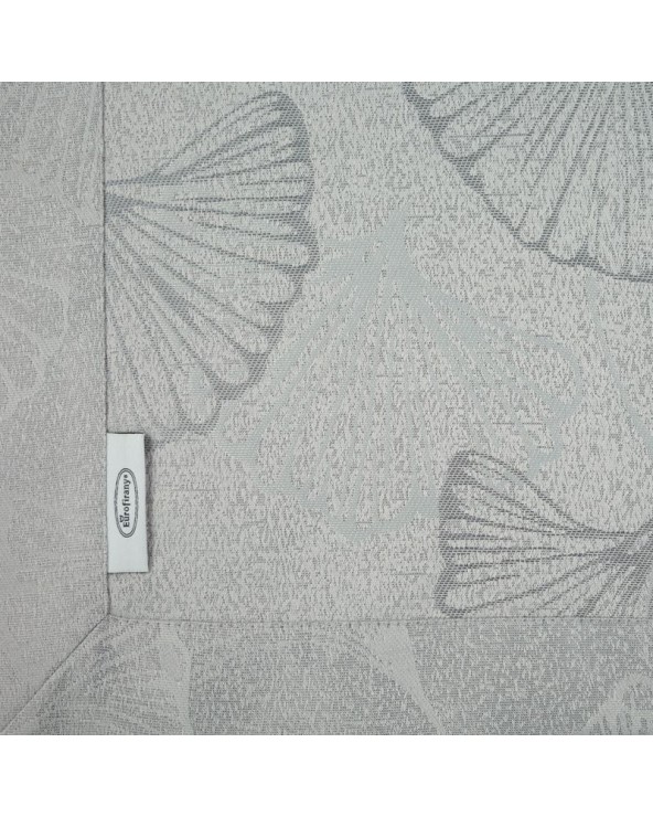 Obrus plamoodporny 145x400 Doris srebrny Eurofirany