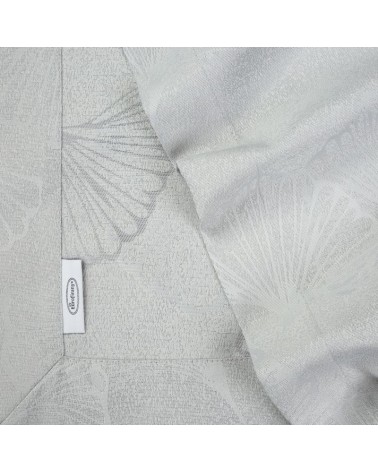 Obrus plamoodporny 145x400 Doris srebrny Eurofirany