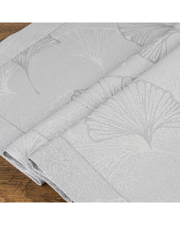 Obrus plamoodporny 145x400 Doris srebrny Eurofirany