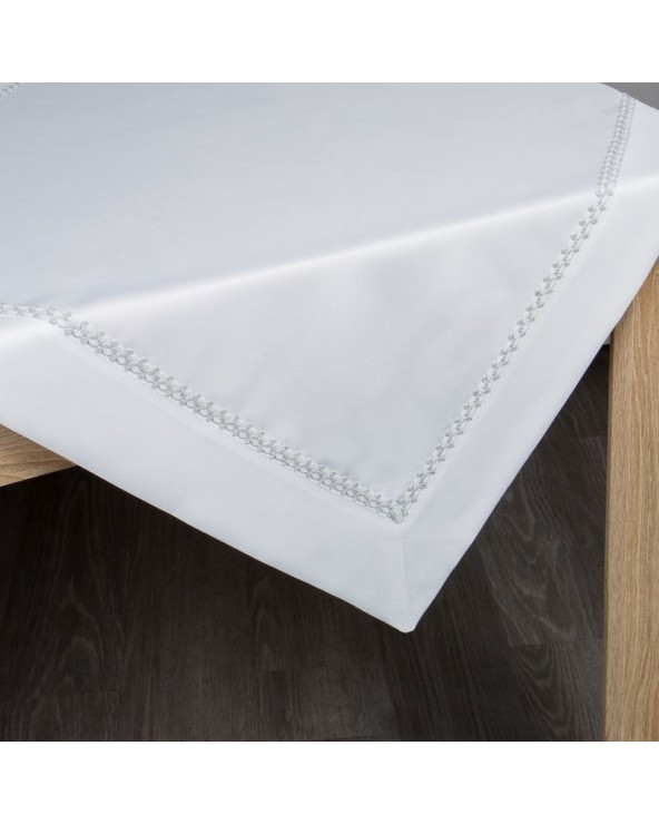 Obrus 85x85 Elima biały Eurofirany Obrus 85x85 Elima biały Eurofirany