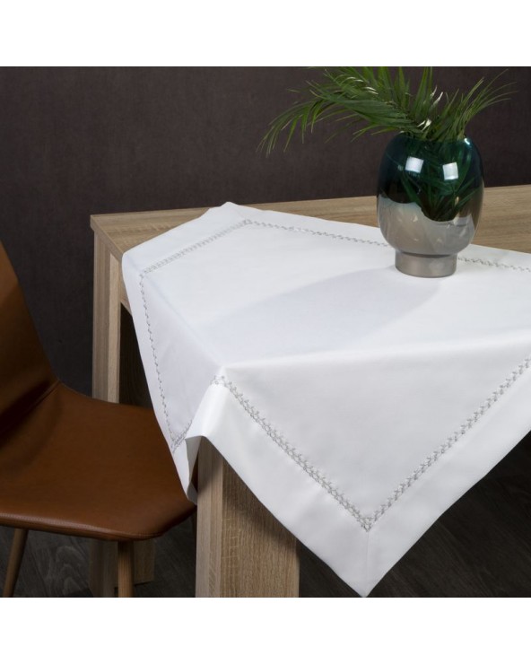 Obrus 85x85 Elima biały Eurofirany Obrus 85x85 Elima biały Eurofirany