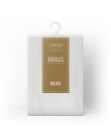 Obrus 145x350 Ellen biały/srebrny Eurofirany