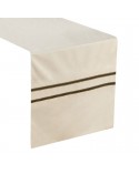 Bieżnik 35x220 Glen 4 kremowy Eurofirany
