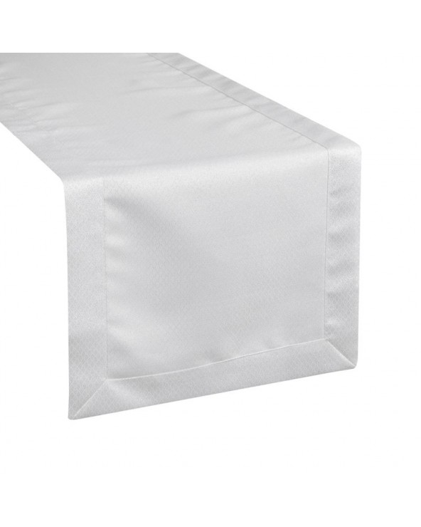 Bieżnik 40x180 Julia biały/srebrny Eurofirany Bieżnik 40x180 Julia biały/srebrny Eurofirany