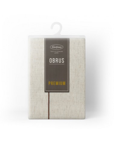 Obrus 140x180 Natu 9 naturalny/brązowy Eurofirany