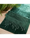 Bieżnik velvet 35x140 Royal 3 ciemnozielony Eurofirany