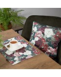 Serwetka dwustronna 30x40 Velvet 2 kpl 4 szt zielona/bordowa Eurofirany 