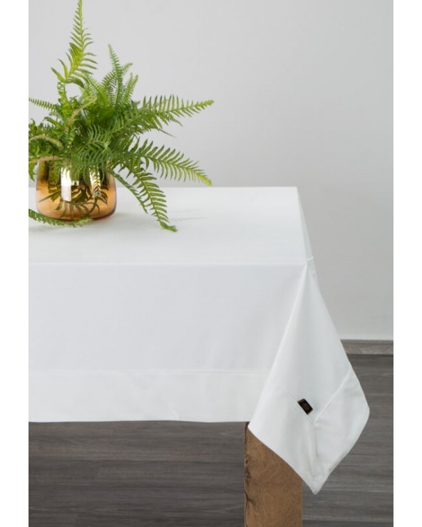 Obrus 145x300 Velvet biały Eurofirany 