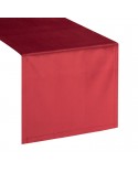 Bieżnik 40x140 Velvet bordowy Eurofirany