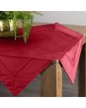 Obrus 85x85 Velvet bordowy Eurofirany