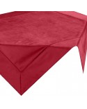 Obrus 85x85 Velvet bordowy Eurofirany